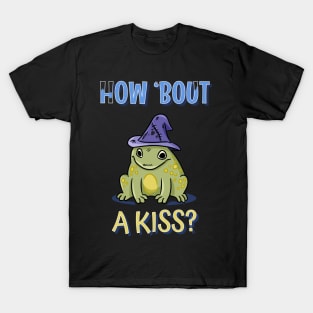 cute frog with witch hat T-Shirt